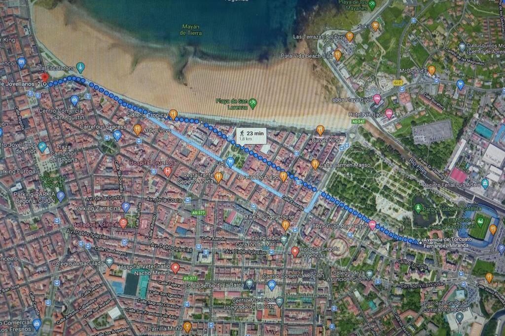 Franpavi Gijon Apartman Kültér fotó